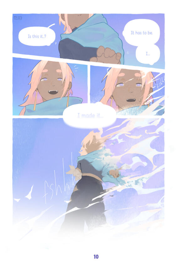 'restless' comic page